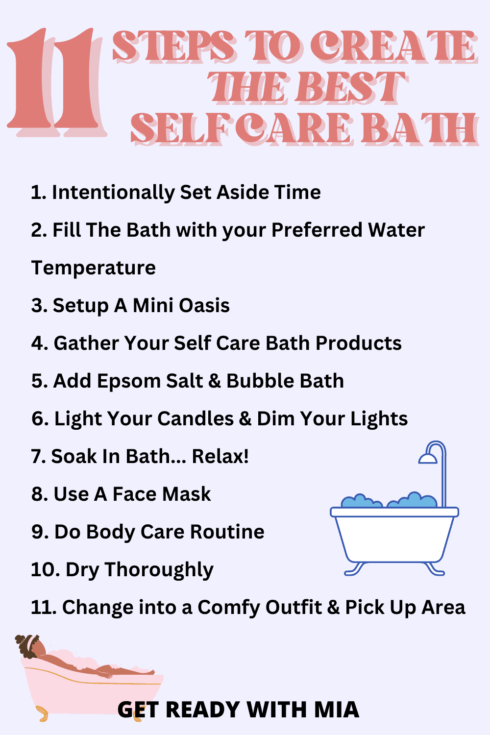 self care bath products