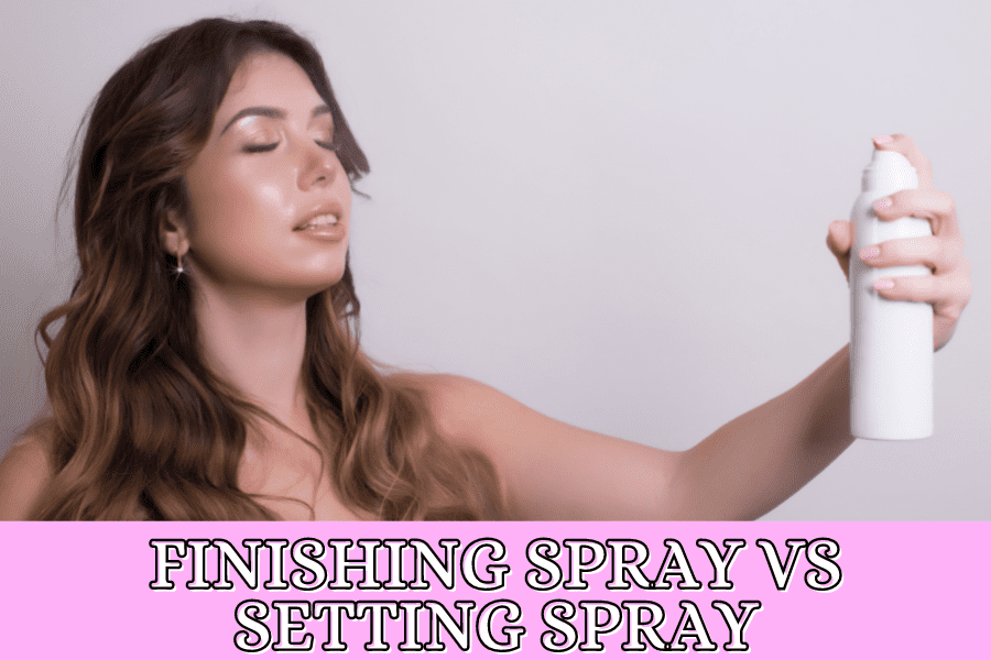 finishing spray vs setting spray