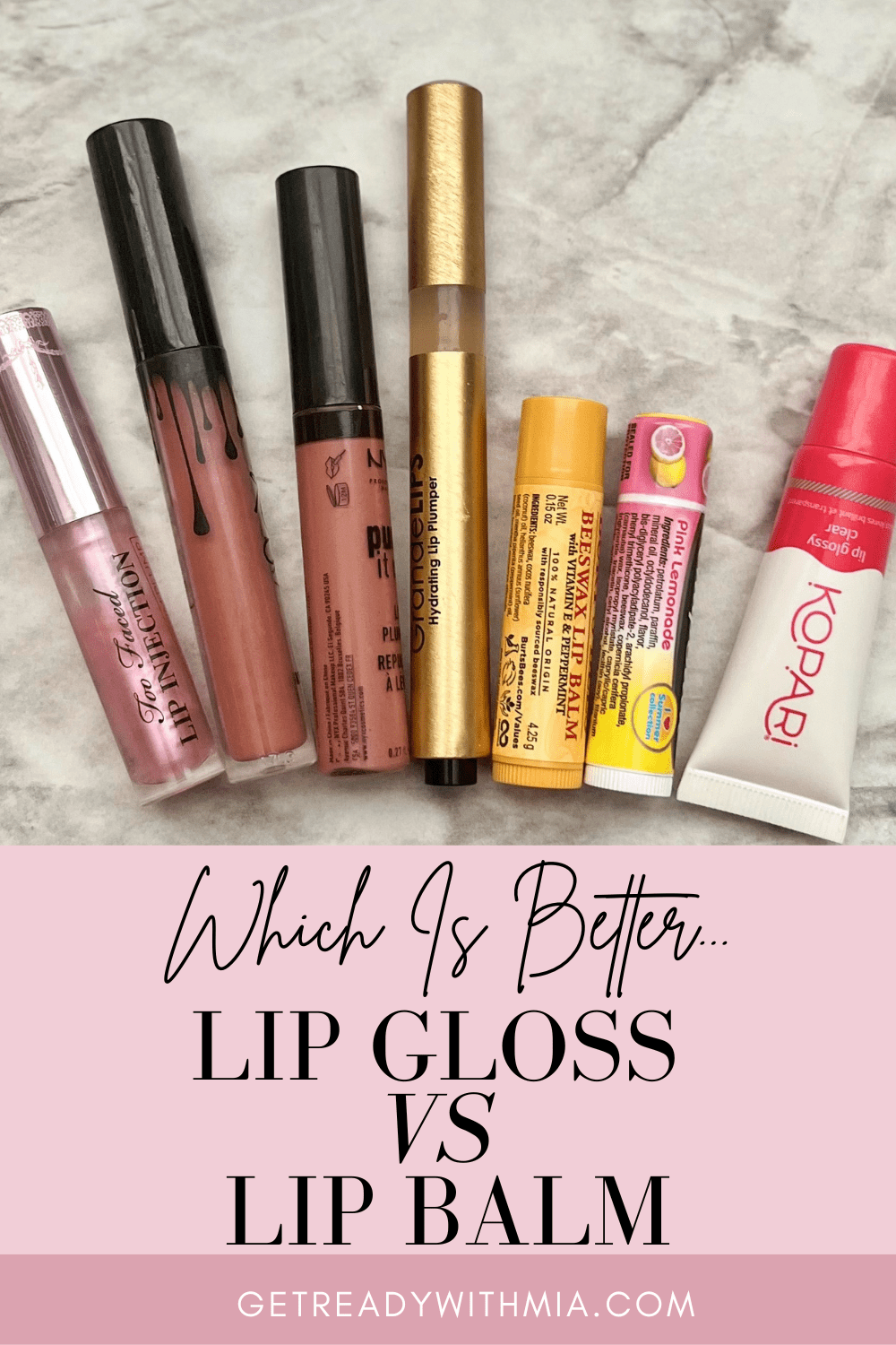 Can lip gloss be used as lip balm