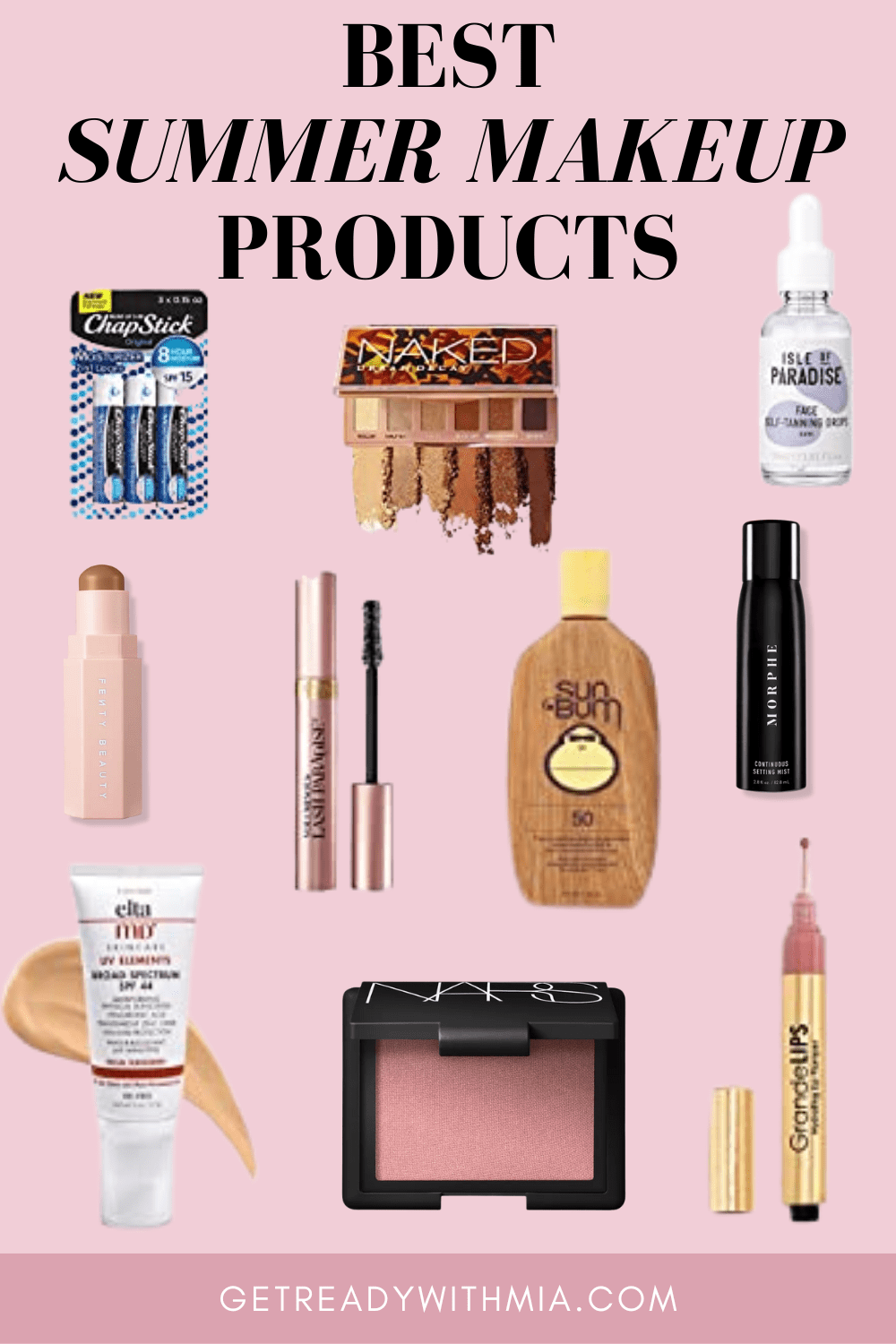 best summer makeup products