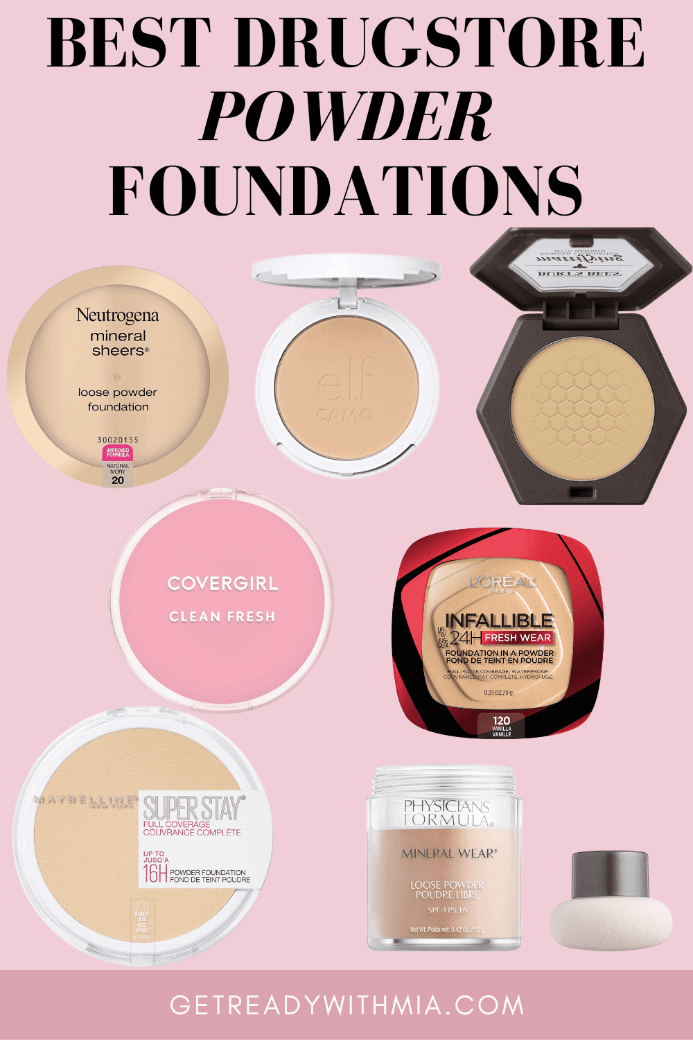 best full coverage powder foundation