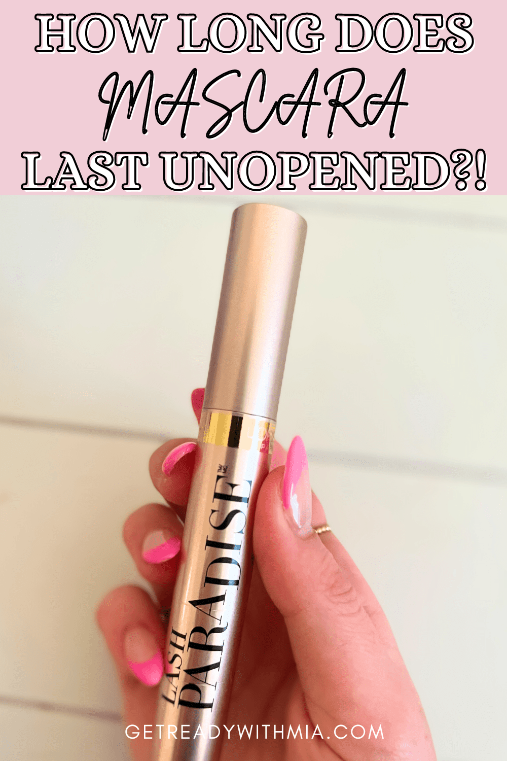 How long does mascara last if used everyday