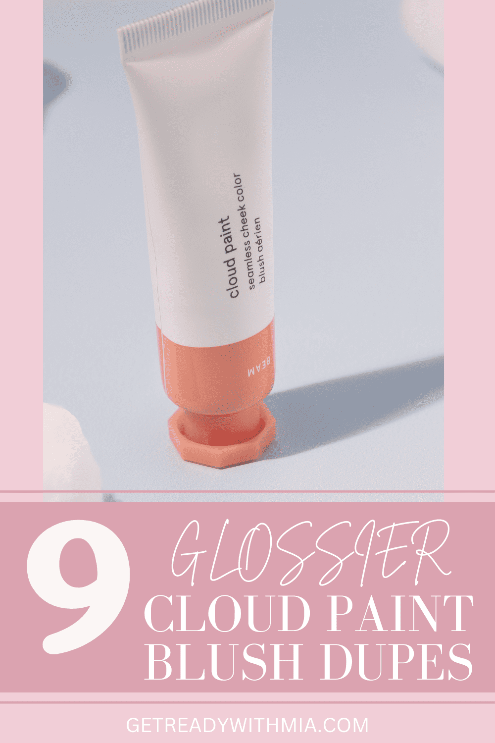 glossier cloud paint dupe