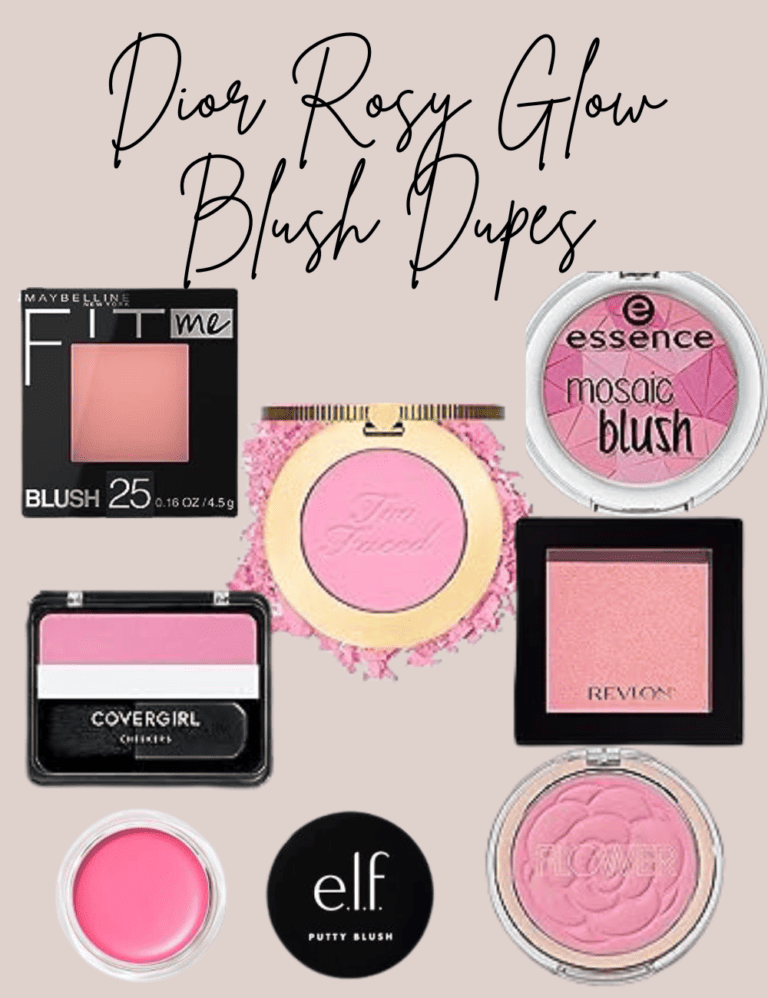 7 Affordable Dior Rosy Glow Blush Dupes
